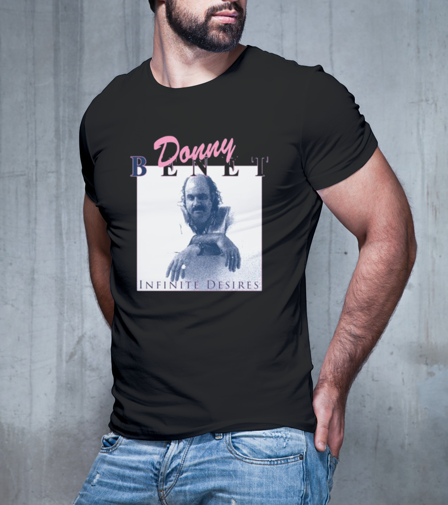 Donny Benet Infinite Desires Vintage Style Album Cover T-Shirt