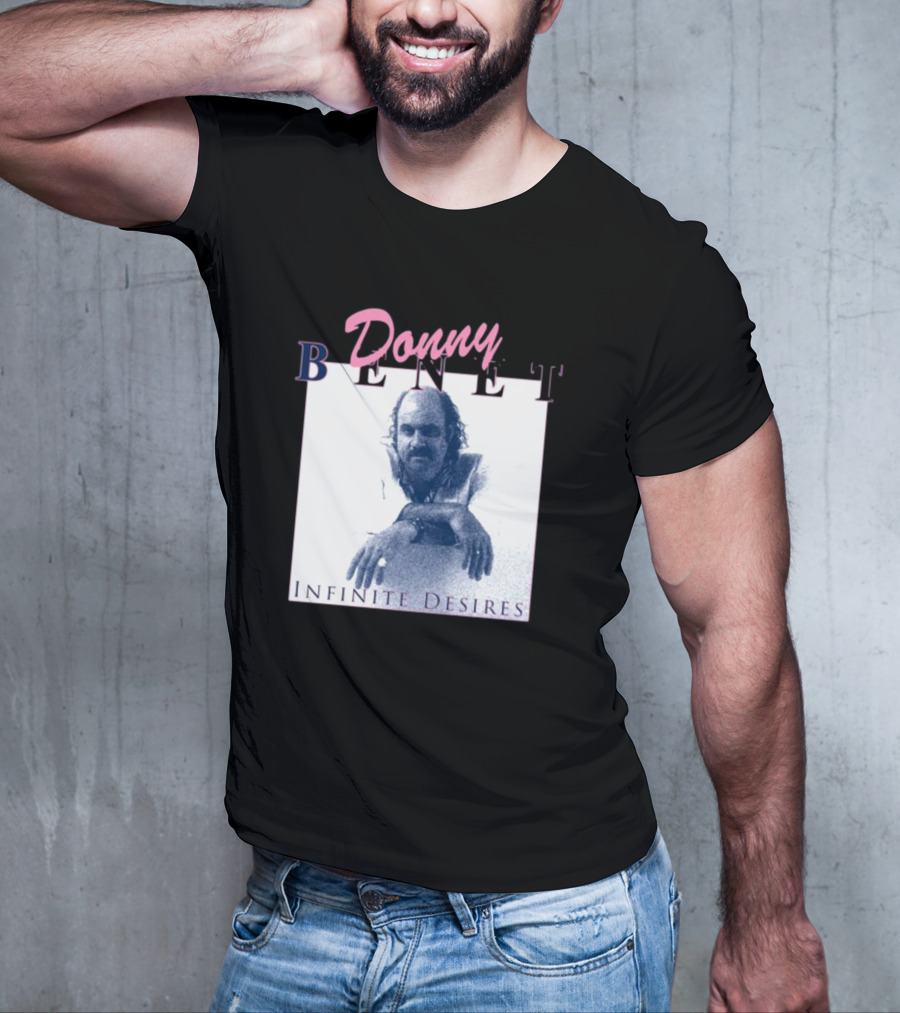 Donny Benet Infinite Desires Vintage Style Album Cover T-Shirt