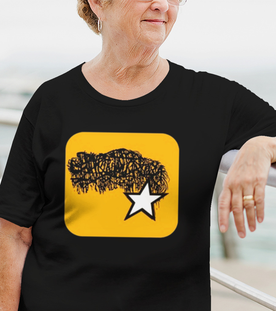 Sanguisugabogg Boggstar Scribble Hair With Star T-Shirt