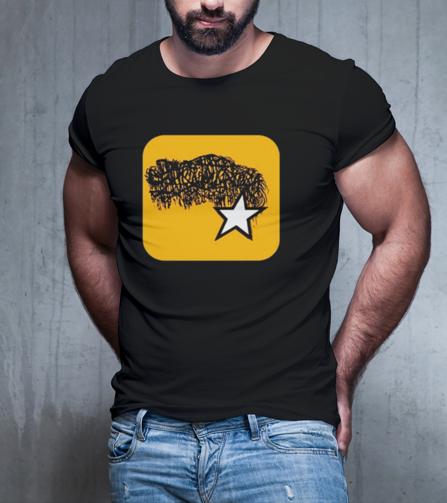 Sanguisugabogg Boggstar Scribble Hair With Star T-Shirt