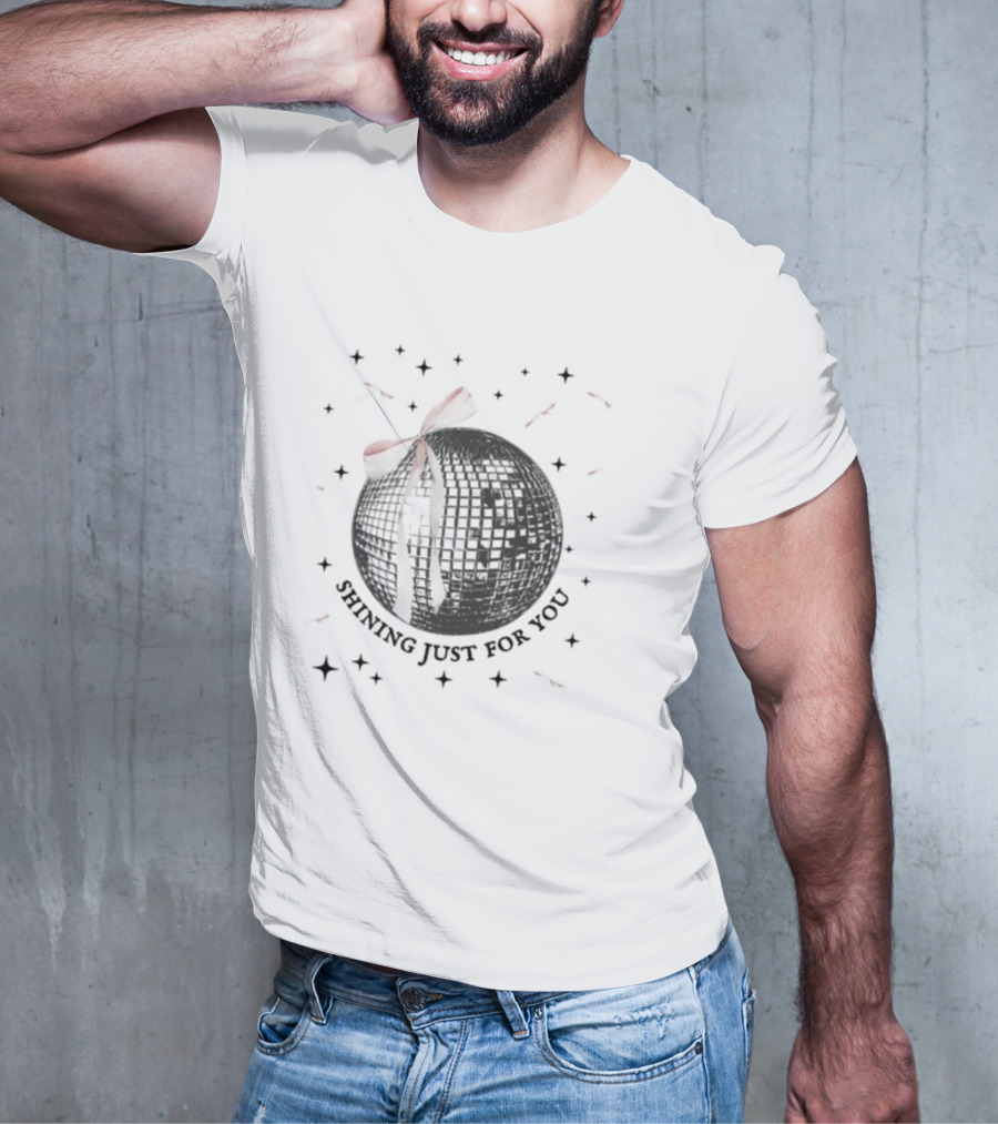Shining Just For You Disco Ball Stars T-Shirt