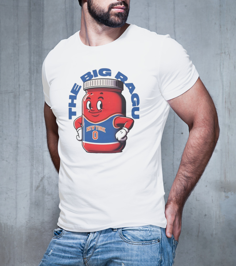 The Big Ragu New York 0 Cartoon Jar T-Shirt