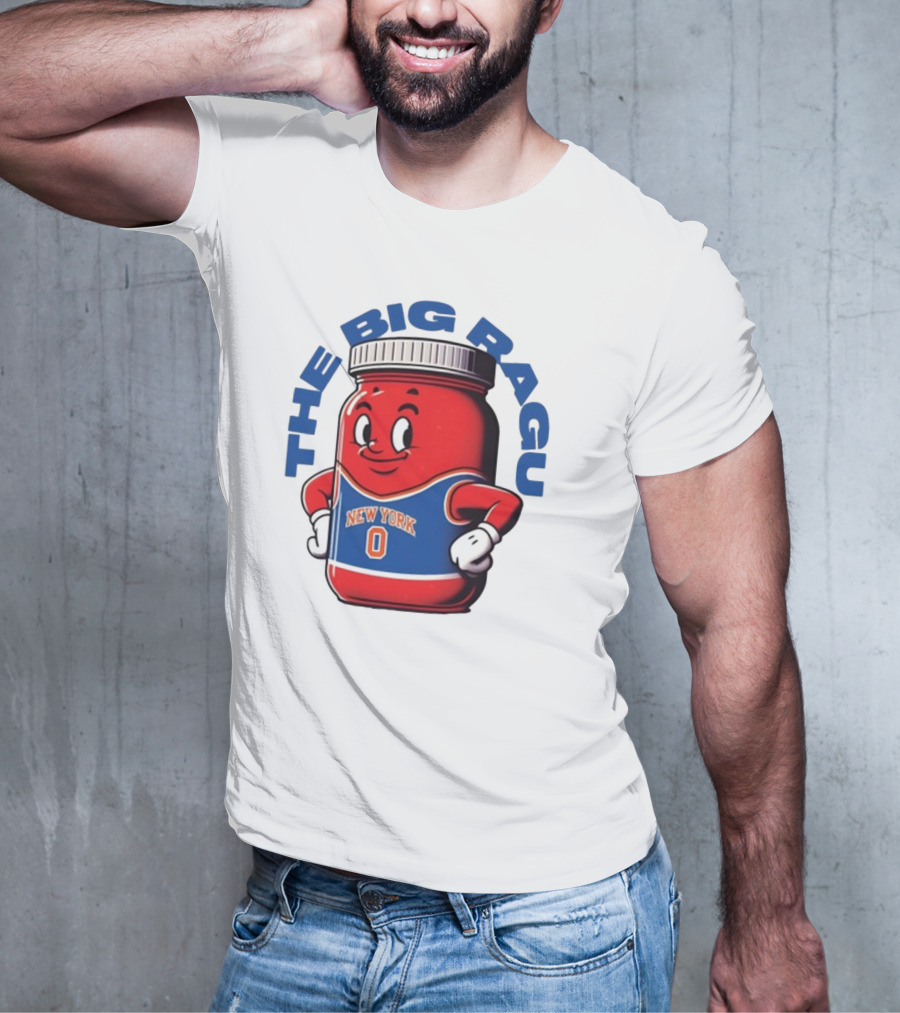 The Big Ragu New York 0 Cartoon Jar T-Shirt