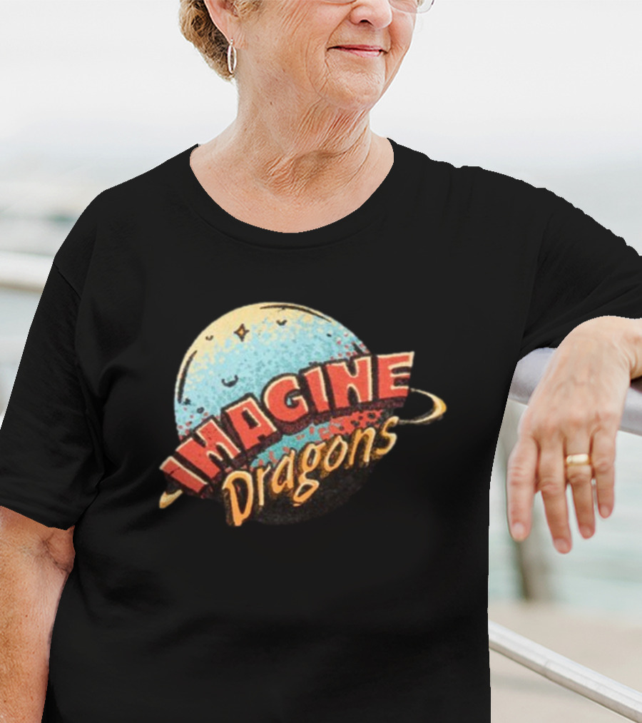 Imagine Dragons Retro Planet T-Shirt