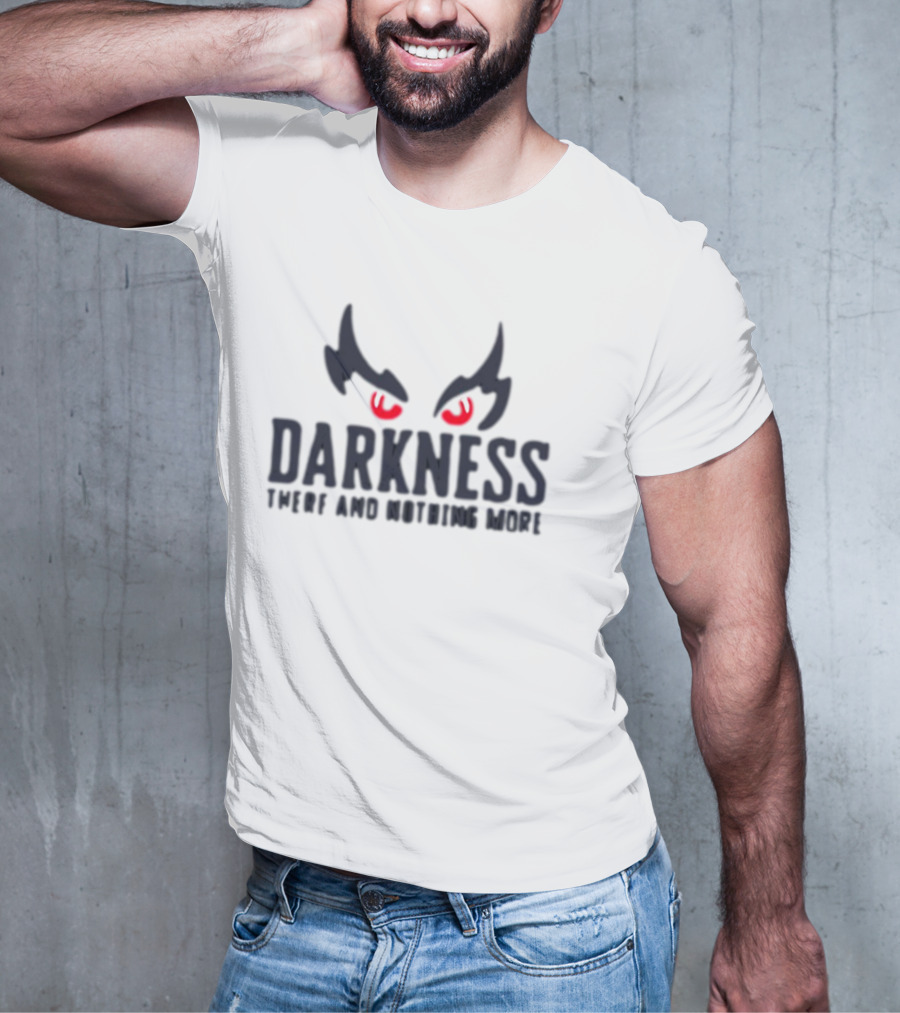 Lamar Jackson Darkness There And Nothing More Red Eyes T-Shirt