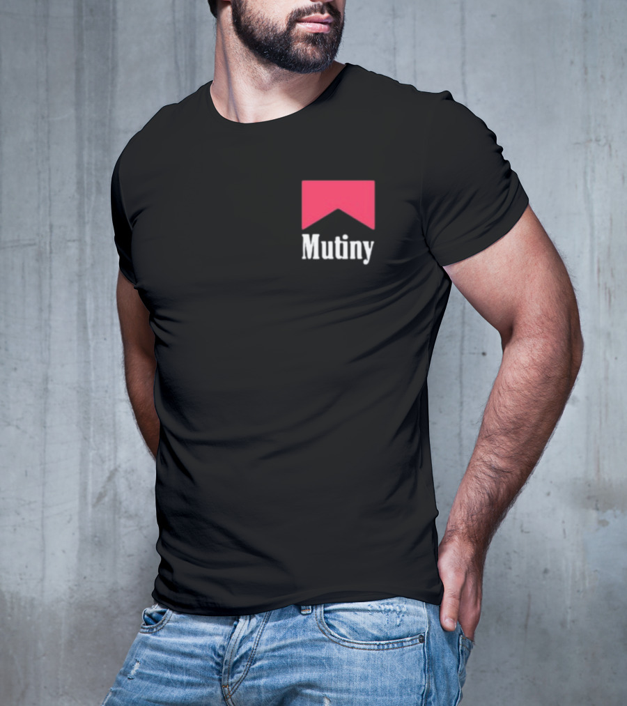 Peter McCormack Mutiny Bold Red Banner T-Shirt
