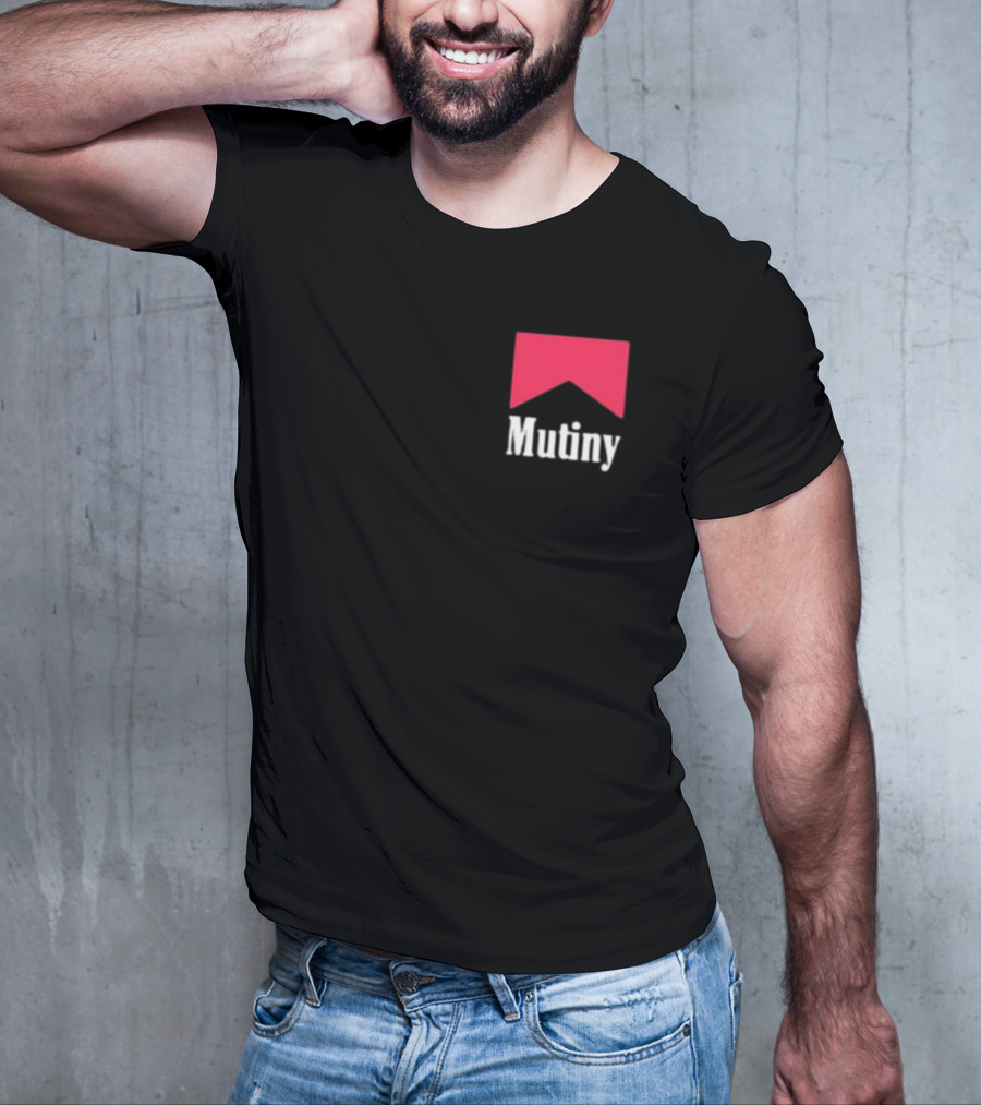 Peter McCormack Mutiny Bold Red Banner T-Shirt