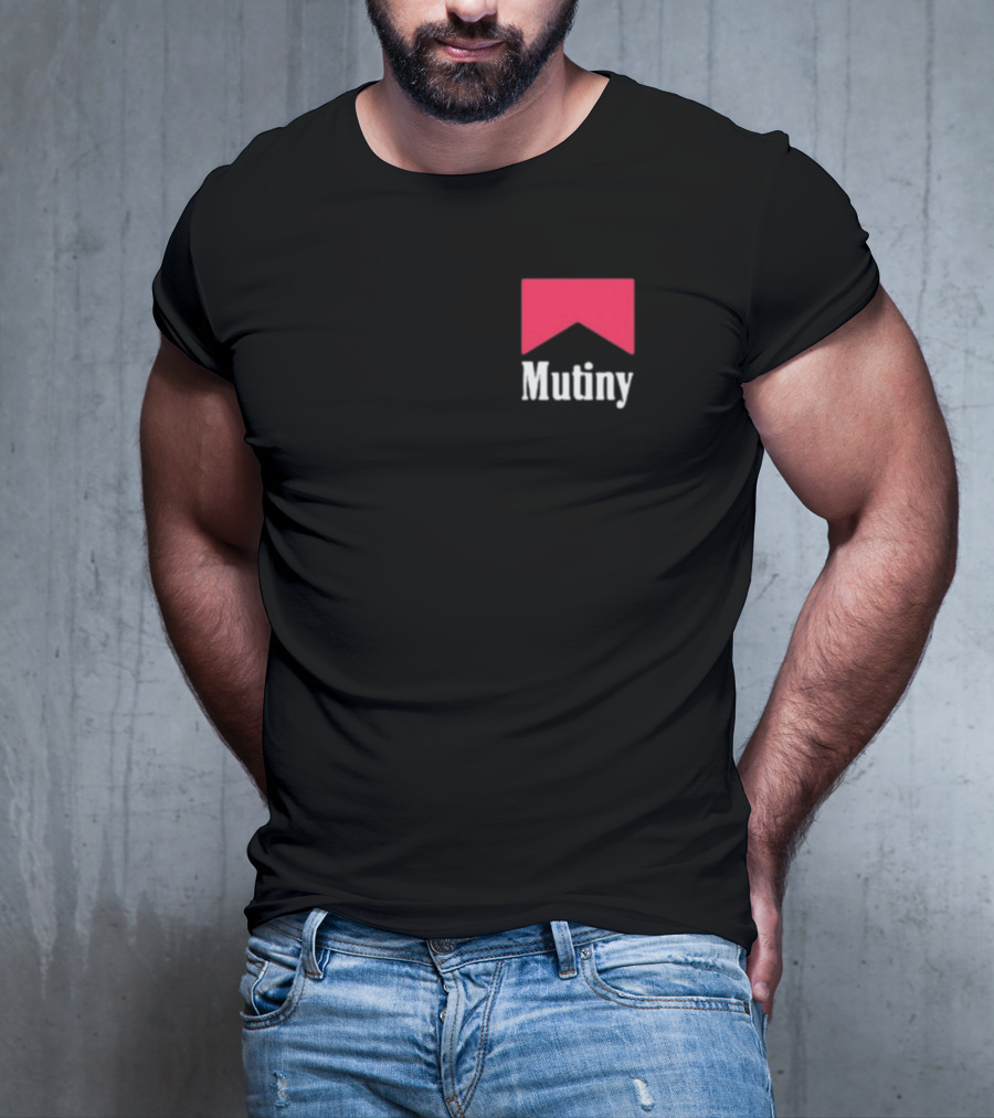 Peter McCormack Mutiny Bold Red Banner T-Shirt