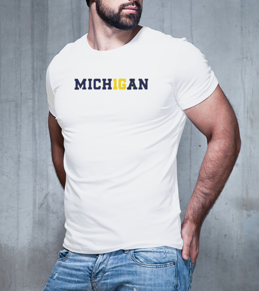MICHIGAN 1000 Wins Mich1gan T-Shirt