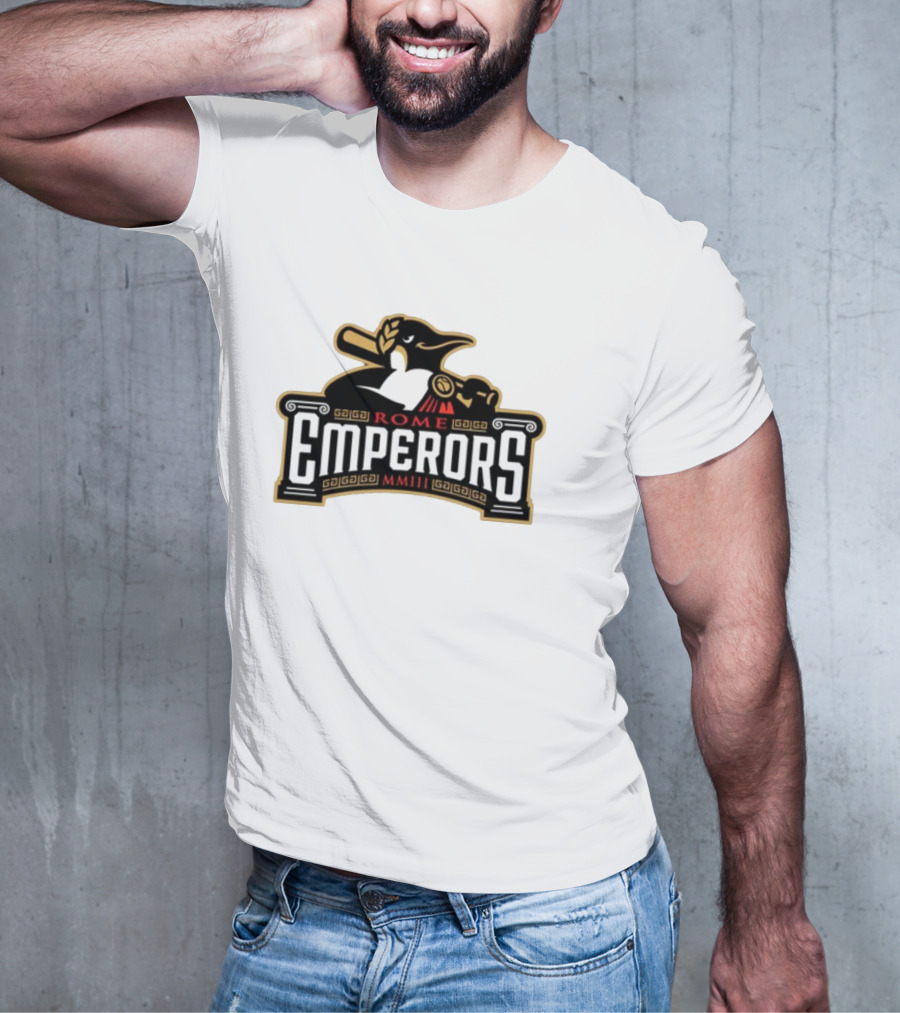 Rome Emperors Baseball MMIII Penguin T-Shirt