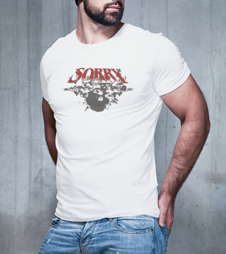 Sorry Bomb Warning Violently Improvised Material Explosive T-Shirt