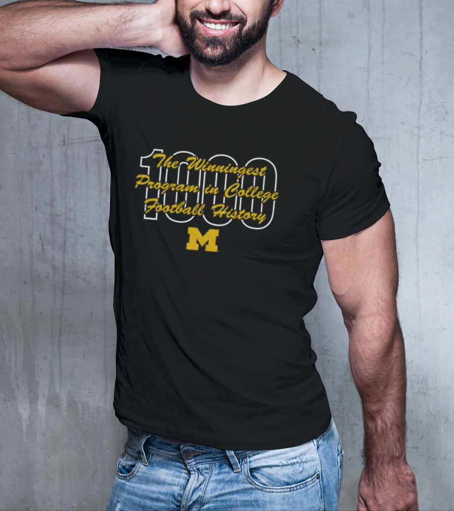 The Winningest Program In College Football History 1000 M T-Shirt