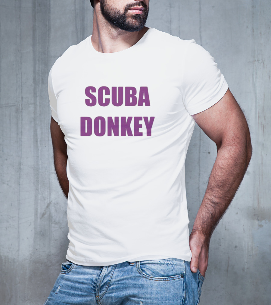 ICarly Scuba Donkey Purple Text T-Shirt