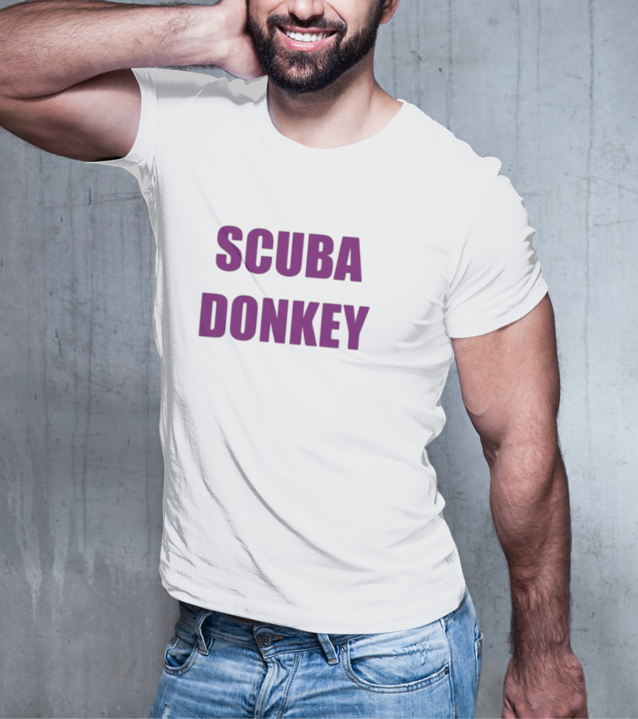 ICarly Scuba Donkey Purple Text T-Shirt
