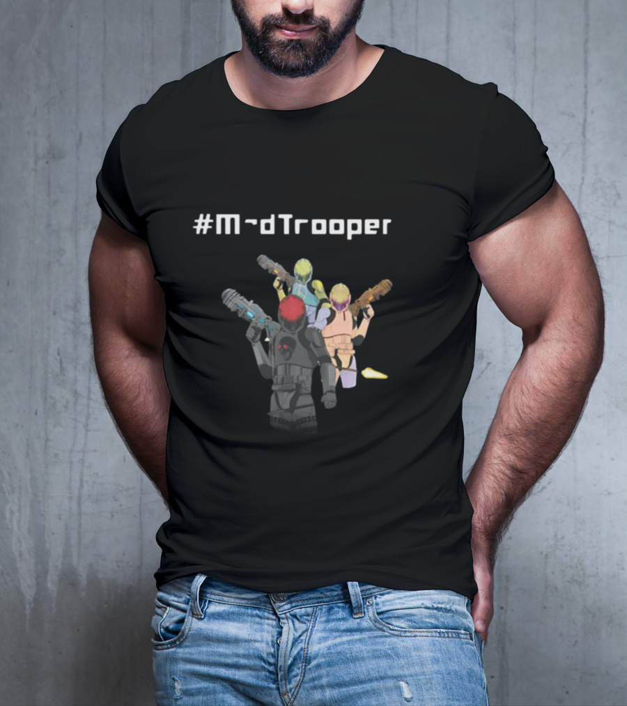 MadTrooper Are You A Mad Trooper Colorful Armored Soldiers T-Shirt