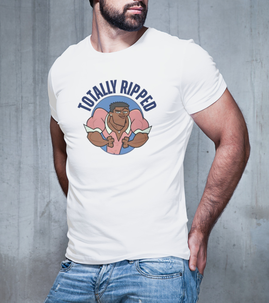 Total Drama Island Character Flexing Muscles Totally Ripped T-Shirt