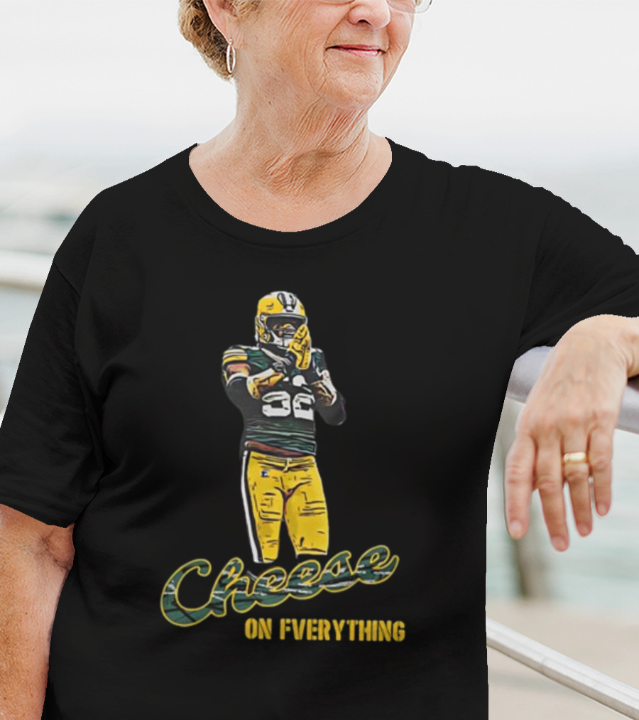 Cheese On Everything Rashan Gary Packers Fan Gear T-Shirt