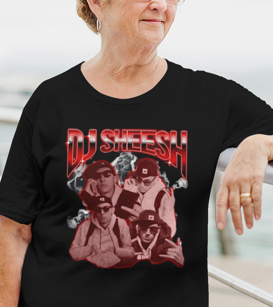 DJ Sheesh Cyclops Streetwear Vibes With Smoke Effects T-Shirt