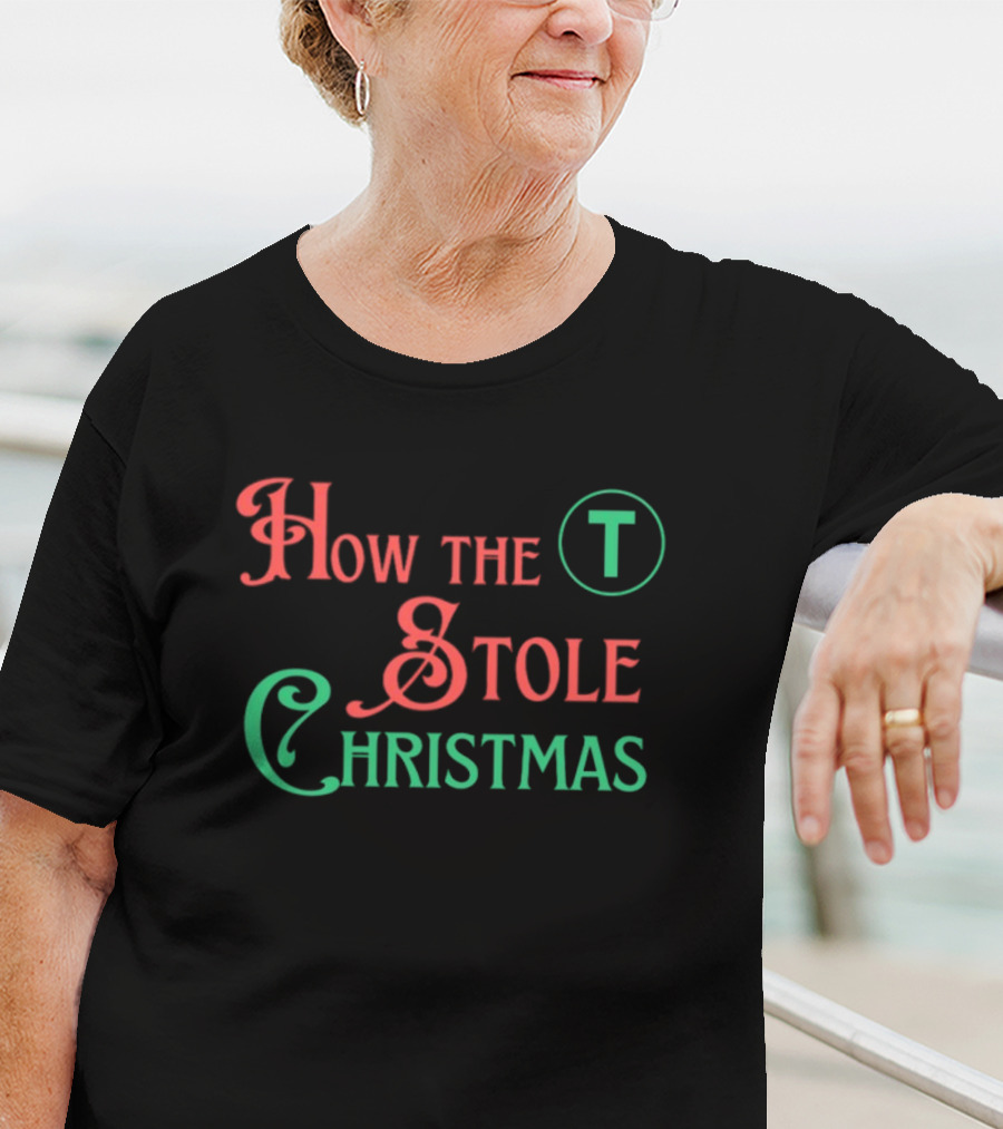 How The T Stole Christmas Storybook T-Shirt