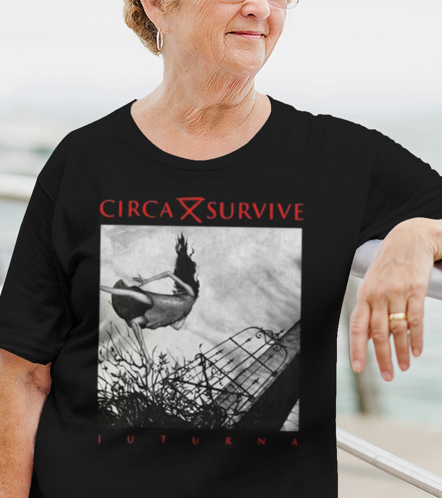 Circa Survive Juturna Album Art Dark Fantasy T-Shirt