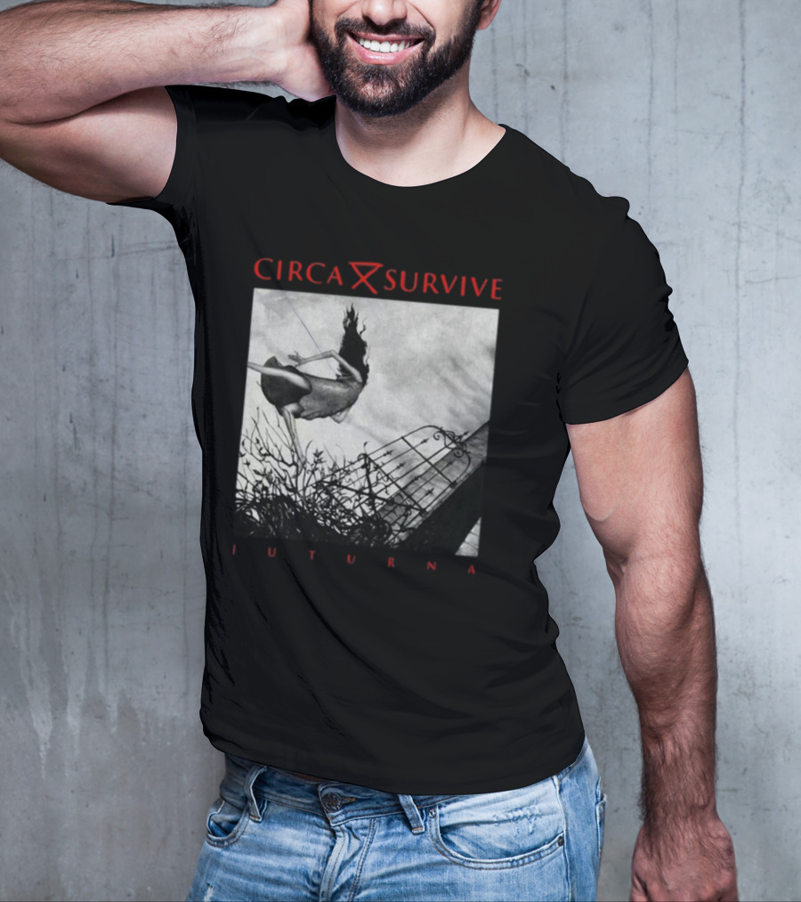 Circa Survive Juturna Album Art Dark Fantasy T-Shirt