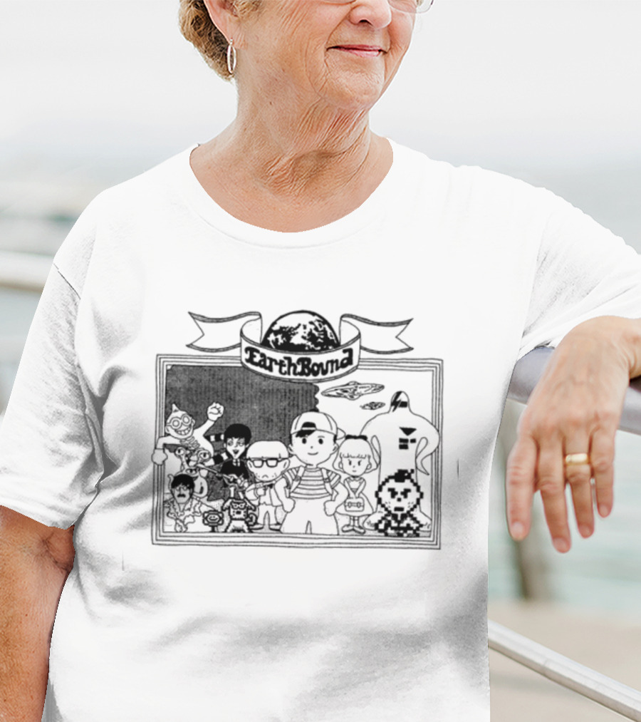 EarthBound Characters And Iconic Imagery Compilation T-Shirt