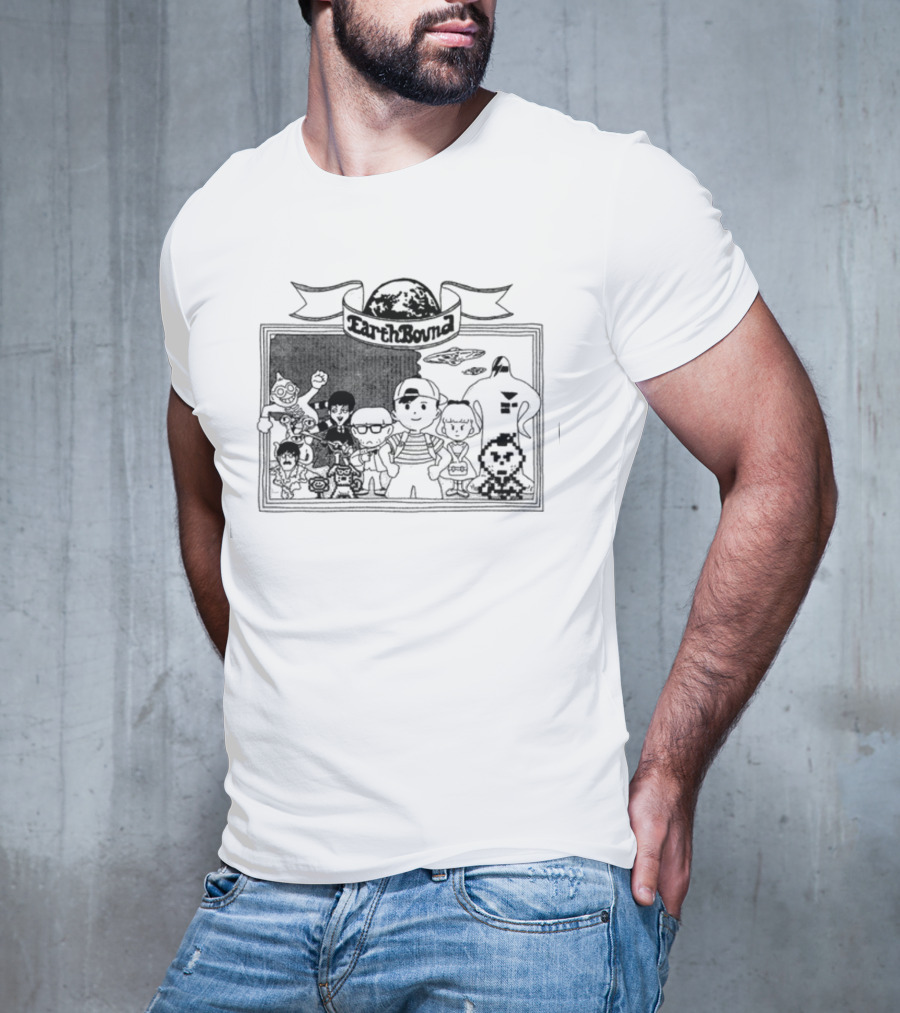 EarthBound Characters And Iconic Imagery Compilation T-Shirt