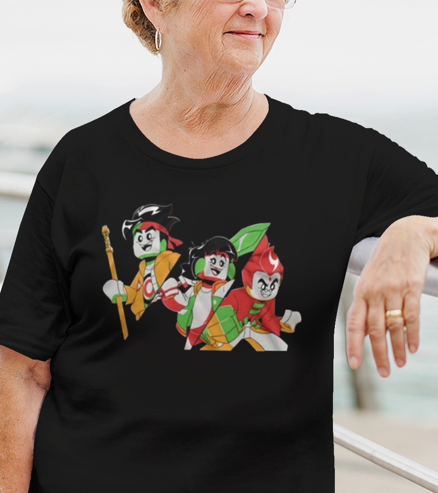Nano Litore LEGO Monkie Warriors For Charity T-Shirt
