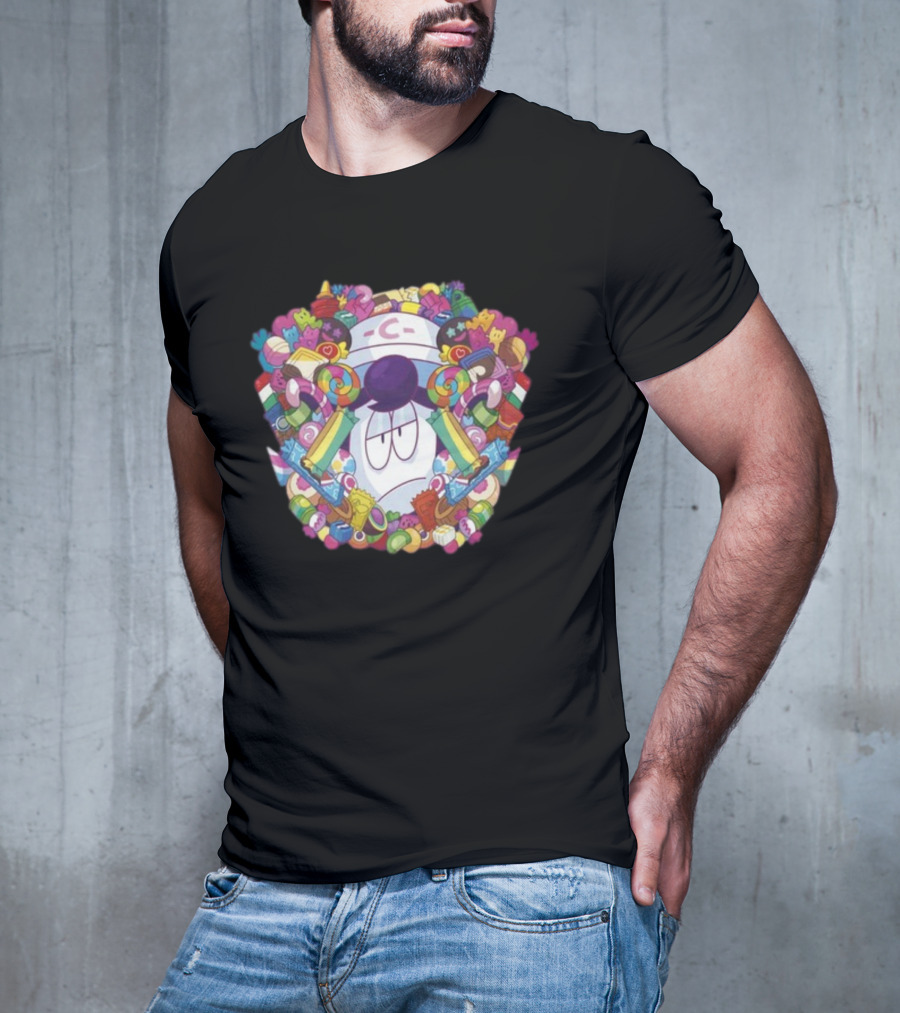 C- Cup With Overwhelming Candy And Sweets Explosion T-Shirt