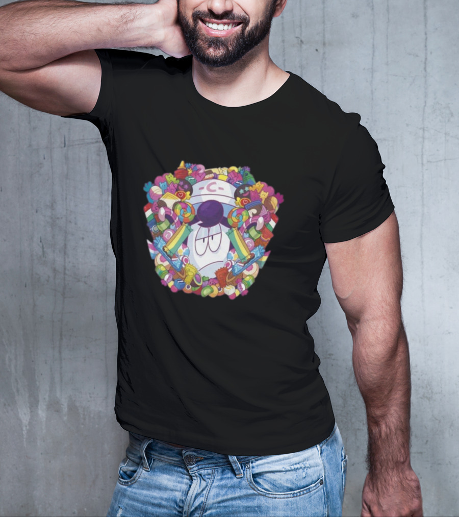 C- Cup With Overwhelming Candy And Sweets Explosion T-Shirt