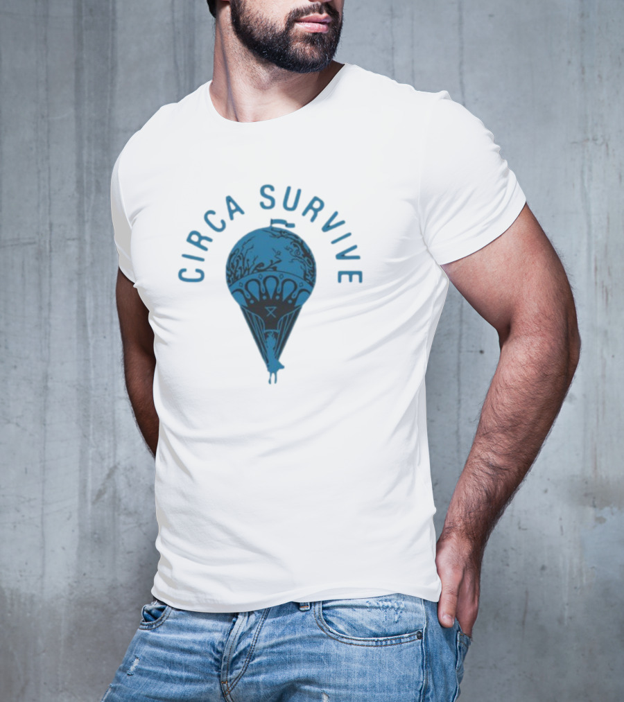 Circa Survive On Letting Go Est 2004 Parachute T-Shirt