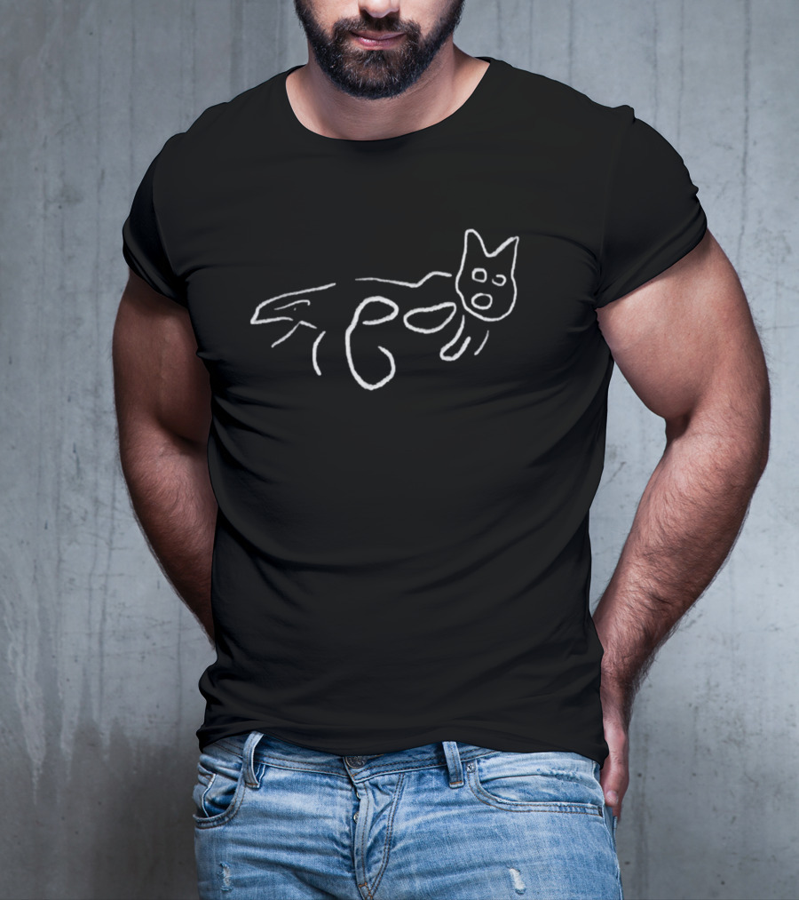 Robert Smith Cat Nazca Lines Geoglyph T-Shirt