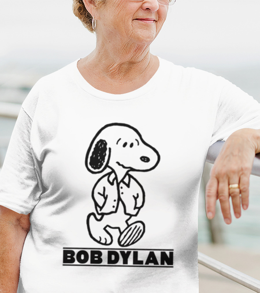 Bob Dylan Snoopy T-Shirt