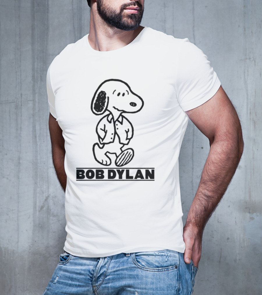 Bob Dylan Snoopy T-Shirt
