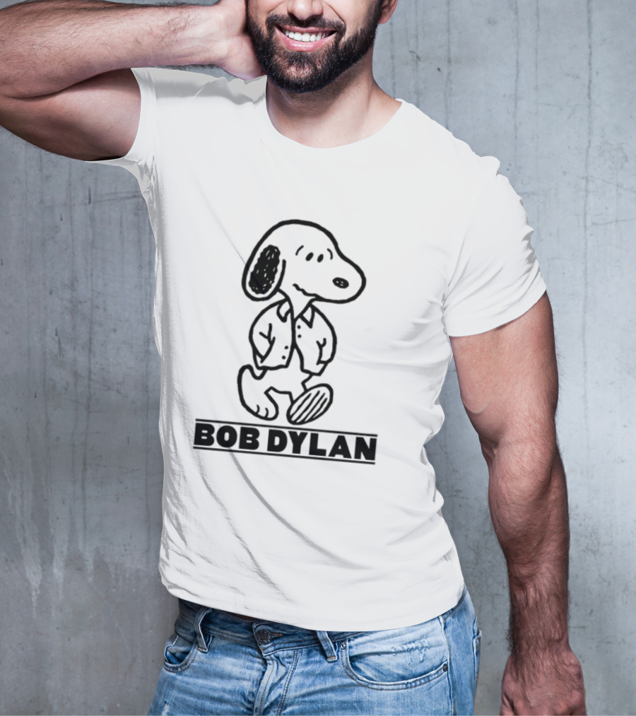 Bob Dylan Snoopy T-Shirt
