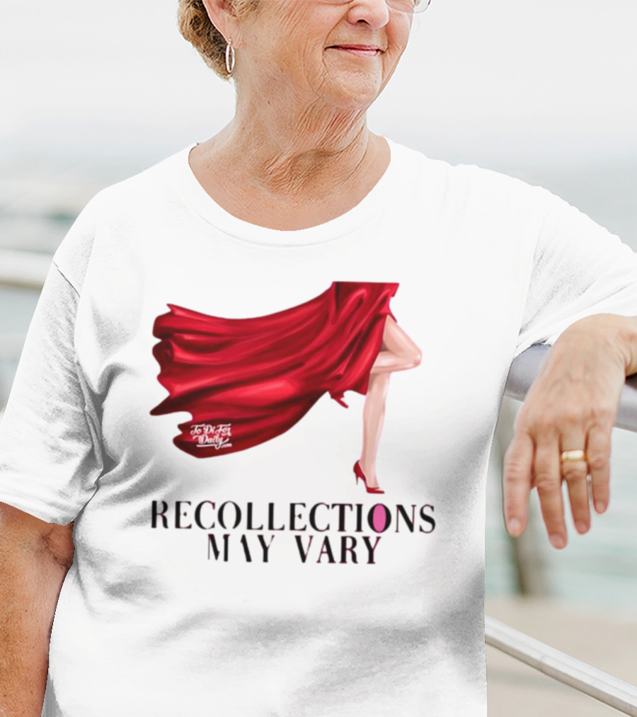 Recollections May Vary Red Dress Princess Of Wales T-Shirt