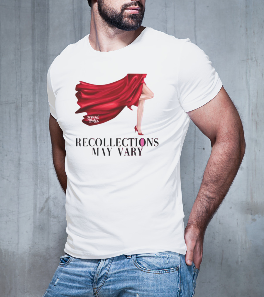 Recollections May Vary Red Dress Princess Of Wales T-Shirt