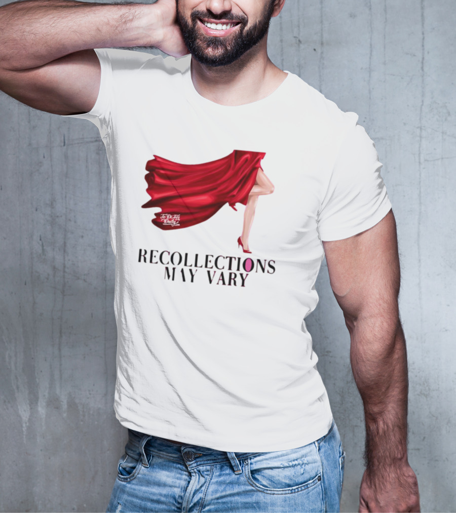 Recollections May Vary Red Dress Princess Of Wales T-Shirt