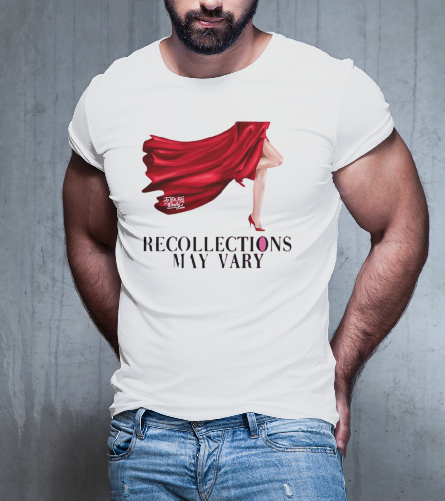Recollections May Vary Red Dress Princess Of Wales T-Shirt