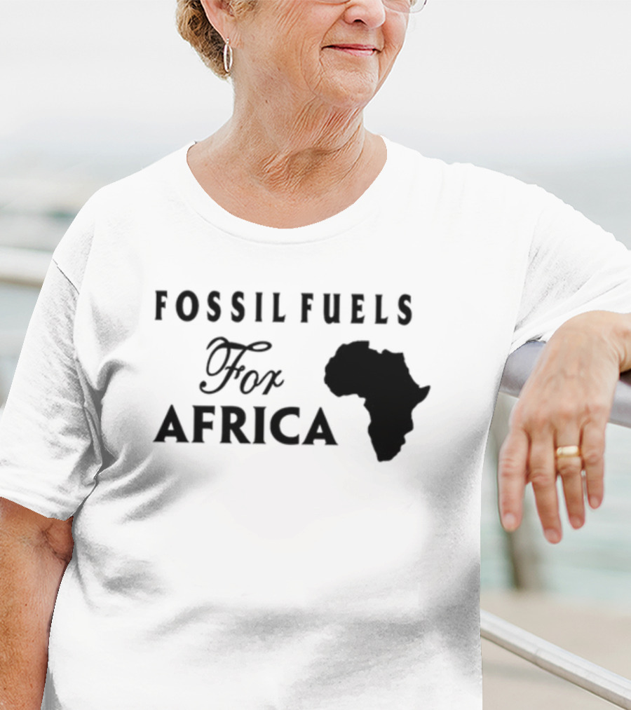Jusper Machogu Fossil Fuels For Africa Africa T-Shirt