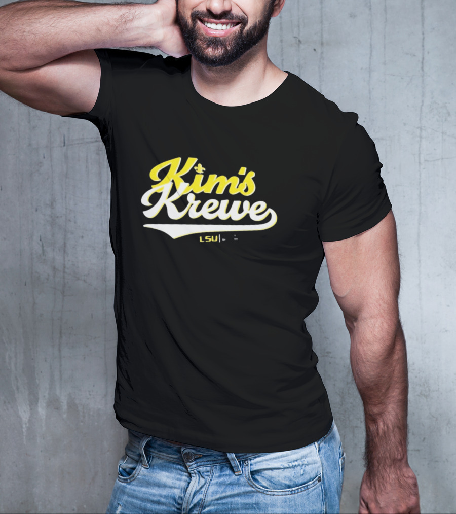 Kim's Krewe LSU Fleur-de-Lis T-Shirt