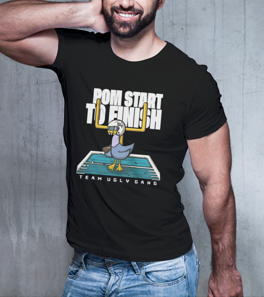 Dc Mike Caldwell Foyesade Oluokun Pom Start To Finish Team Ugly Gang T-Shirt