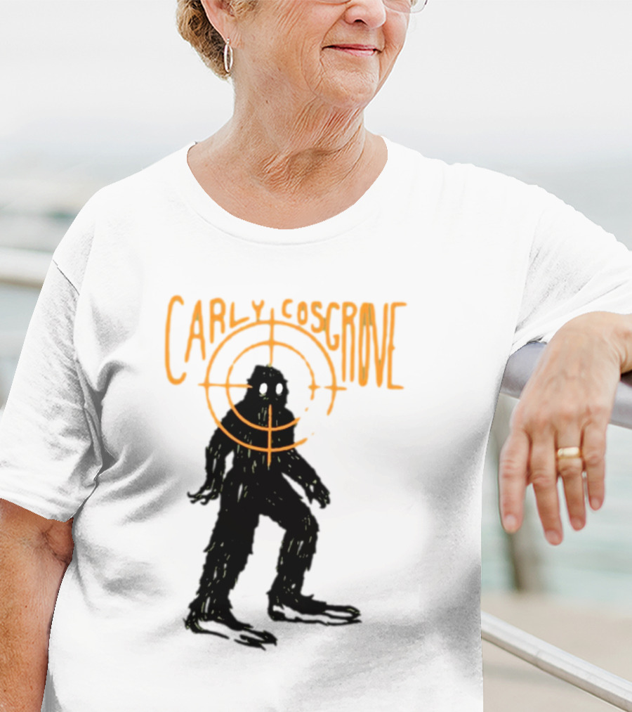 Carlycosgrove Bigfoot In Crosshairs T-Shirt
