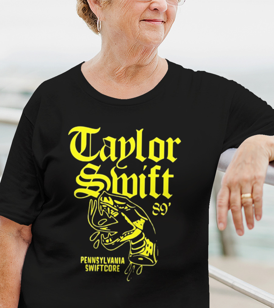 Taylor Swift Pennsylvania Swiftcore 89' Snake T-Shirt