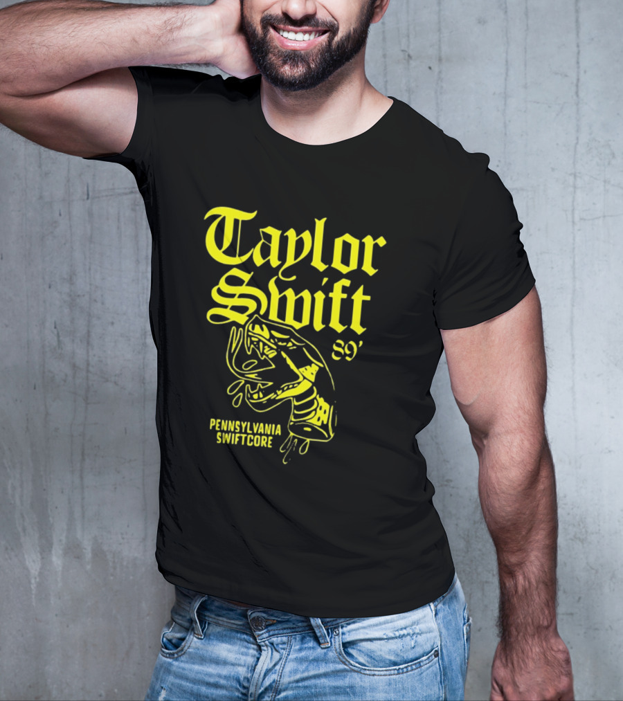 Taylor Swift Pennsylvania Swiftcore 89' Snake T-Shirt