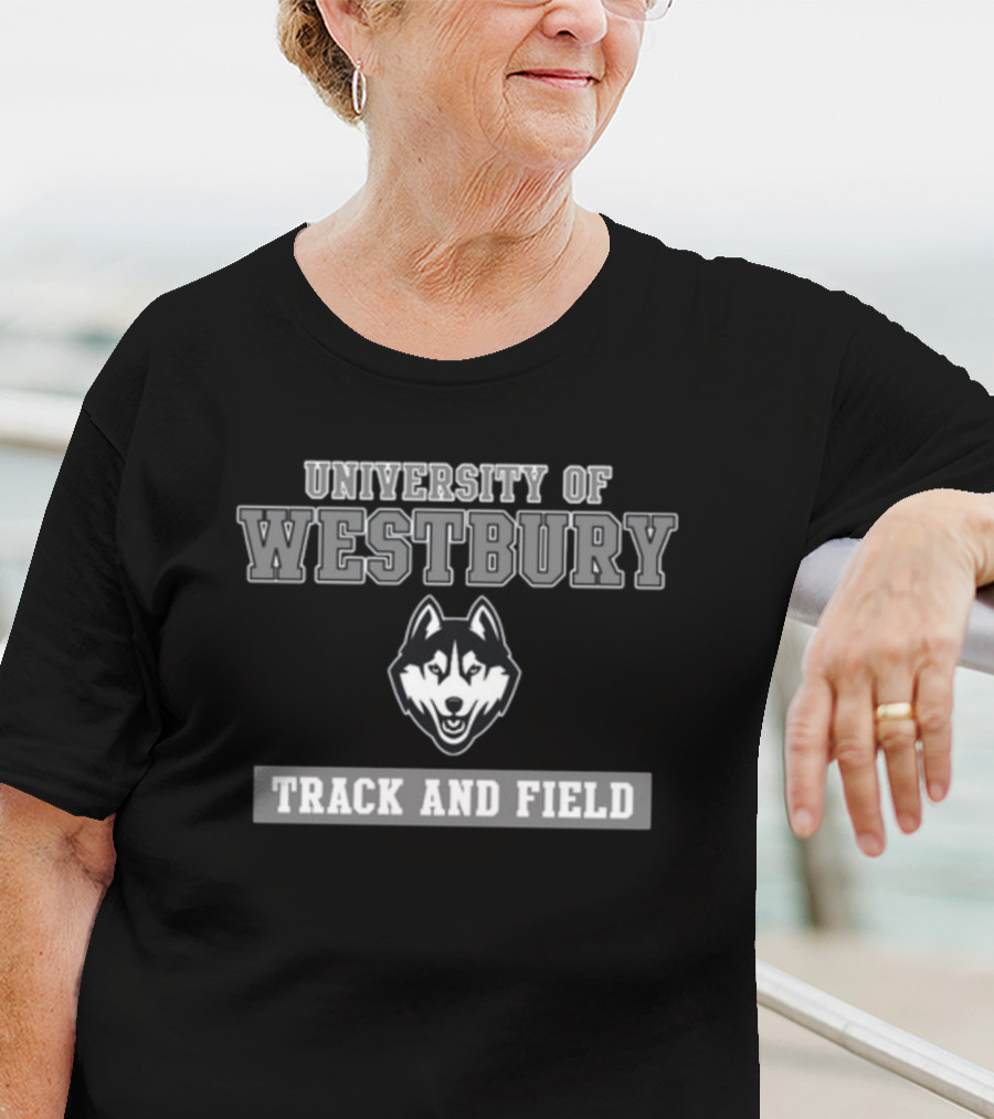 Predator Poachers University Of Westbury Track And Field Huskies T-Shirt