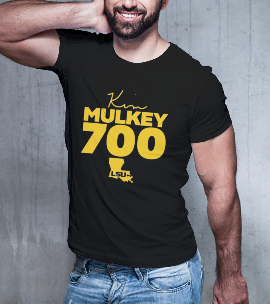 Kim Mulkey 700 LSU Women's Basketball Achievement T-Shirt