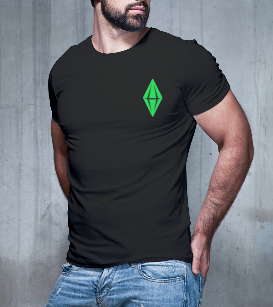 The Sims Onyx Runners Green Plumbob Icon T-Shirt