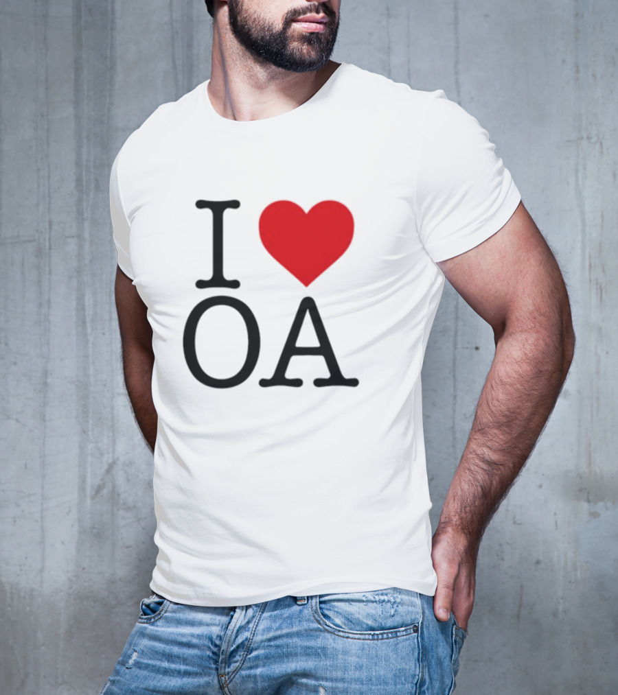 I Heart OA Symbolized Love For OA Movement T-Shirt