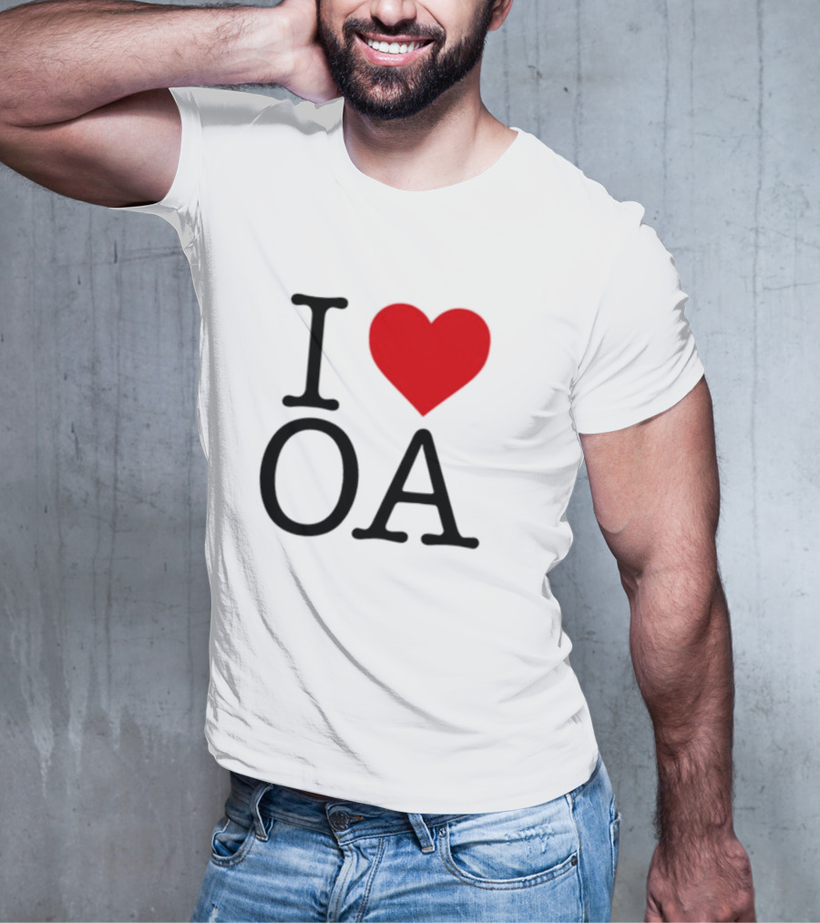 I Heart OA Symbolized Love For OA Movement T-Shirt